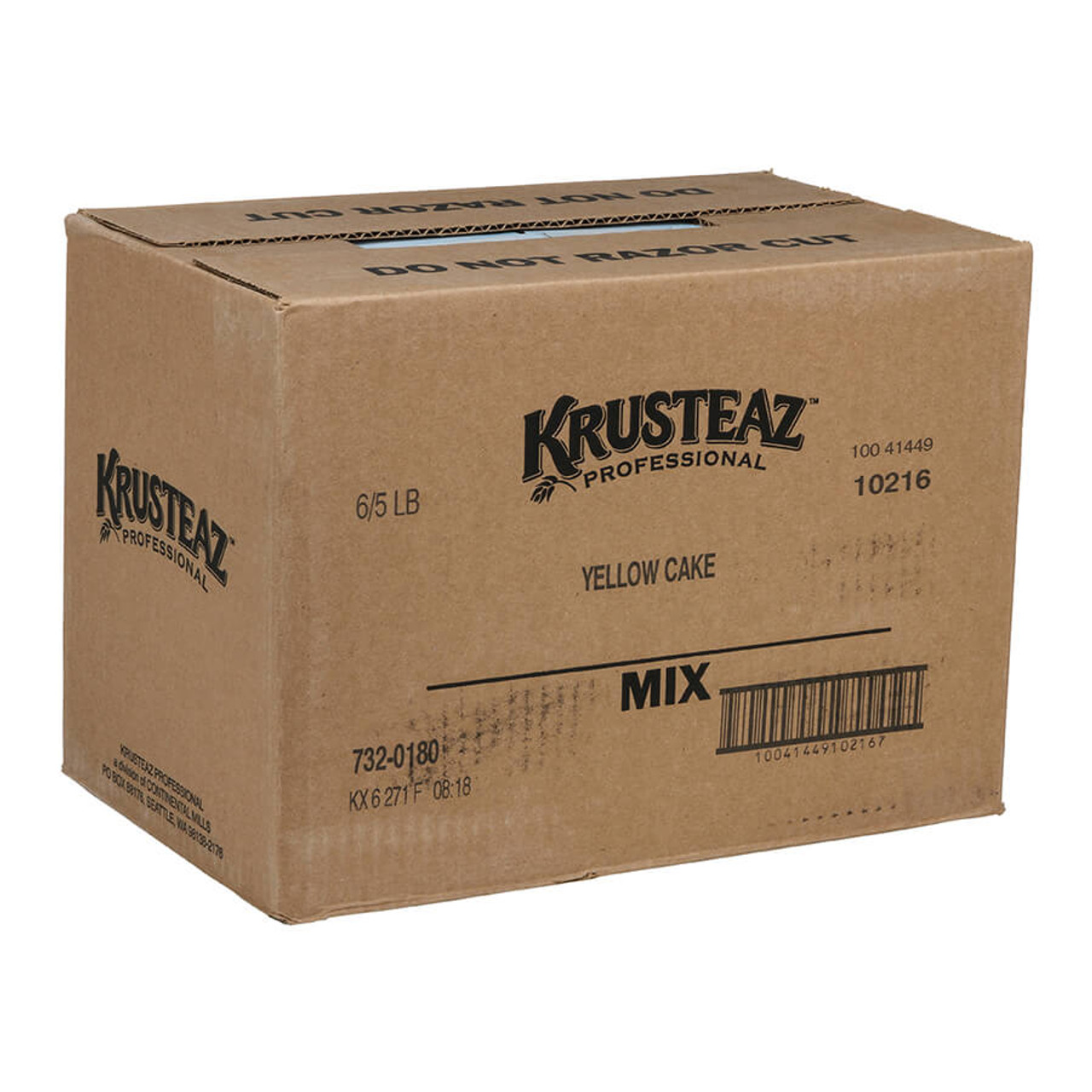 krusteaz Krusteaz Professional 5 lbs/2.26 kgs Yellow Cake Mix - 6/Case