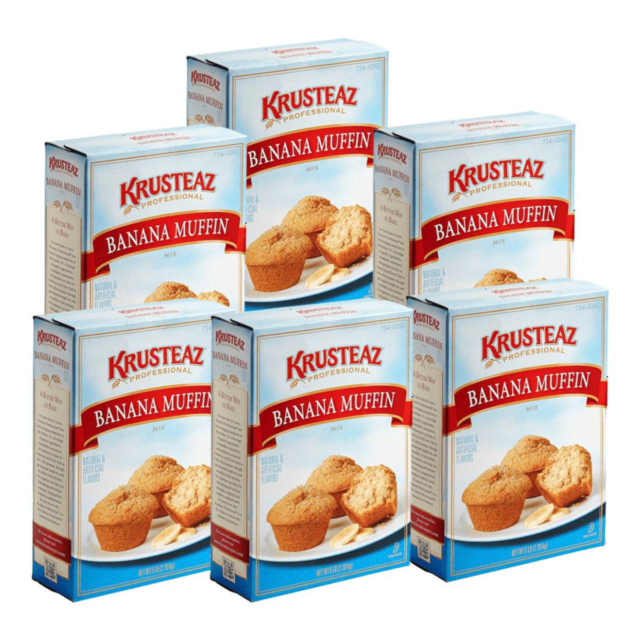 krusteaz Krusteaz Professional 5 lbs/2.26 kgs Banana Muffin Mix - 6/Case 