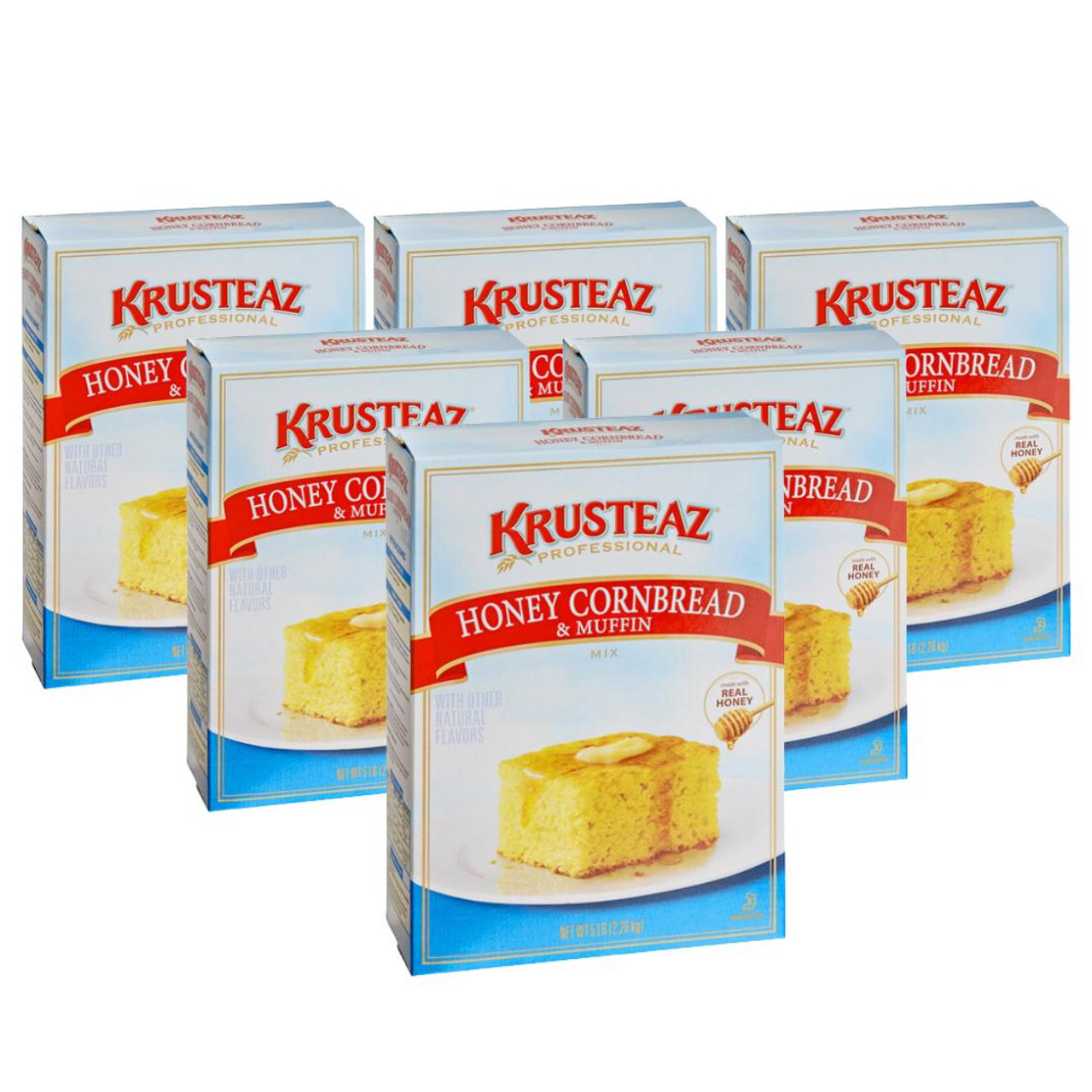 krusteaz Krusteaz Professional Honey Cornbread and Muffin Mix 5 lbs/2.26 kgs - 6/Case 