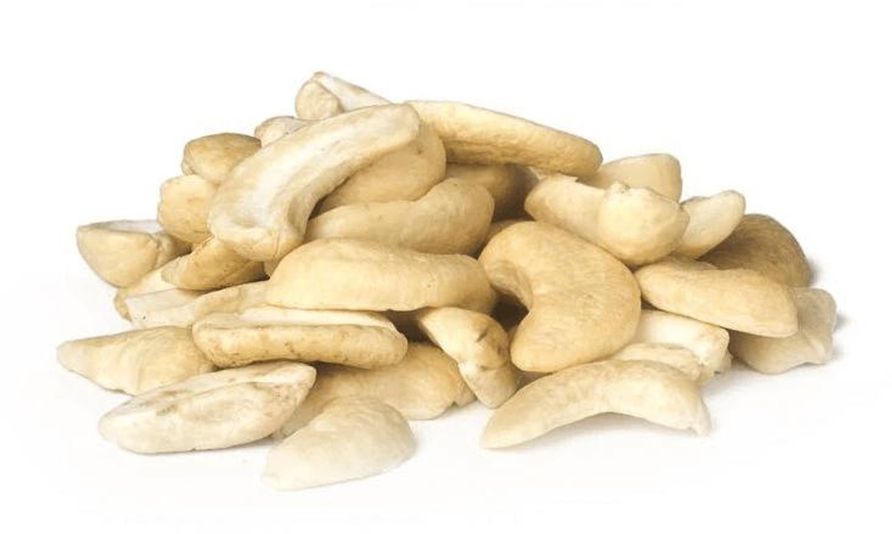 Chicken Pieces Roasted Cashew Pieces Unsalted Bulk Food Service 25 lbs/11.33 