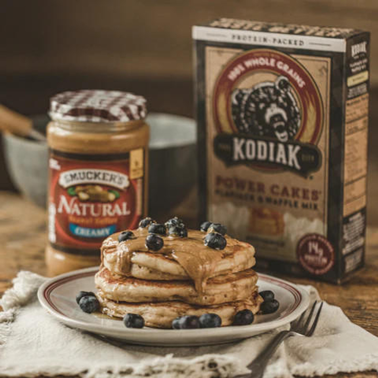 Power Cakes, Flapjack & Waffle Mix, Buttermilk, 20 oz (567 g)