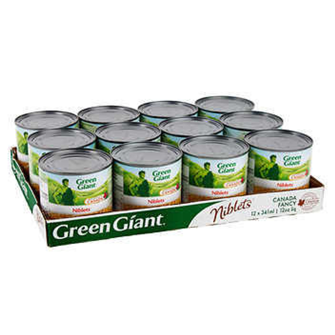 Green Giant Corn Niblets, 12 x 341 mL - Sweet and Tender Corn Delight- Chicken Pieces