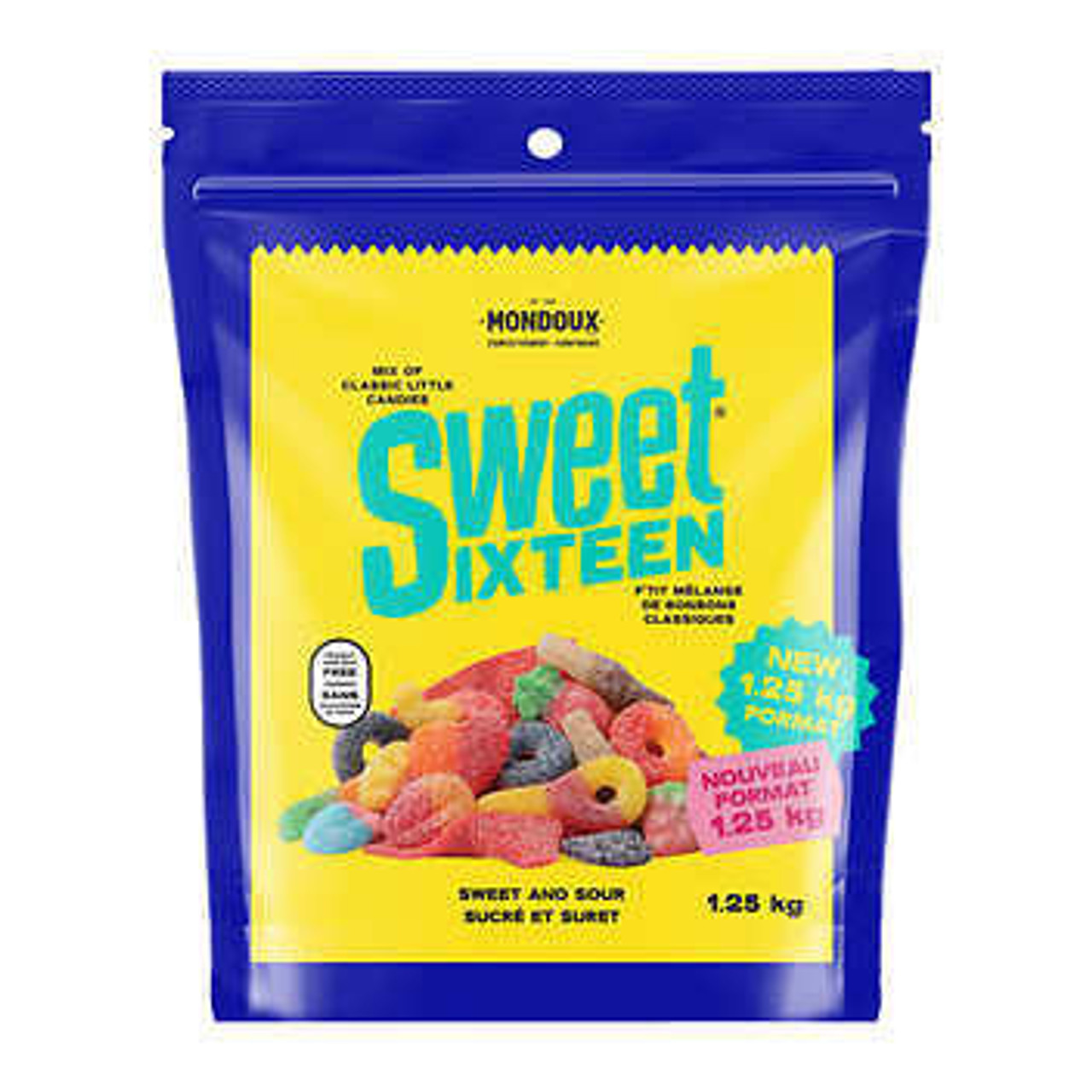 Sweet Sixteen Sweet & Sour Candy Mix | 1.25 kg | Perfect Balance of Flavors - Chicken Pieces