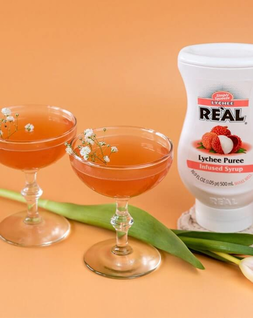 Real Lychee Puree Culinary Infused Syrup | 16.9 fl. oz.-Chicken Pieces