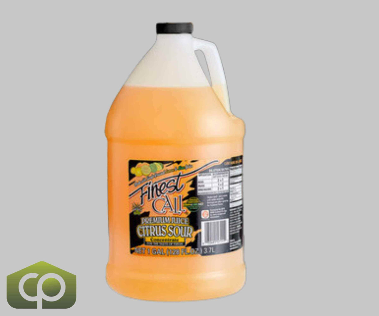 Finest Call Zesty Citrus Sour 1 Gallon Mix Concentrate-Chicken Pieces