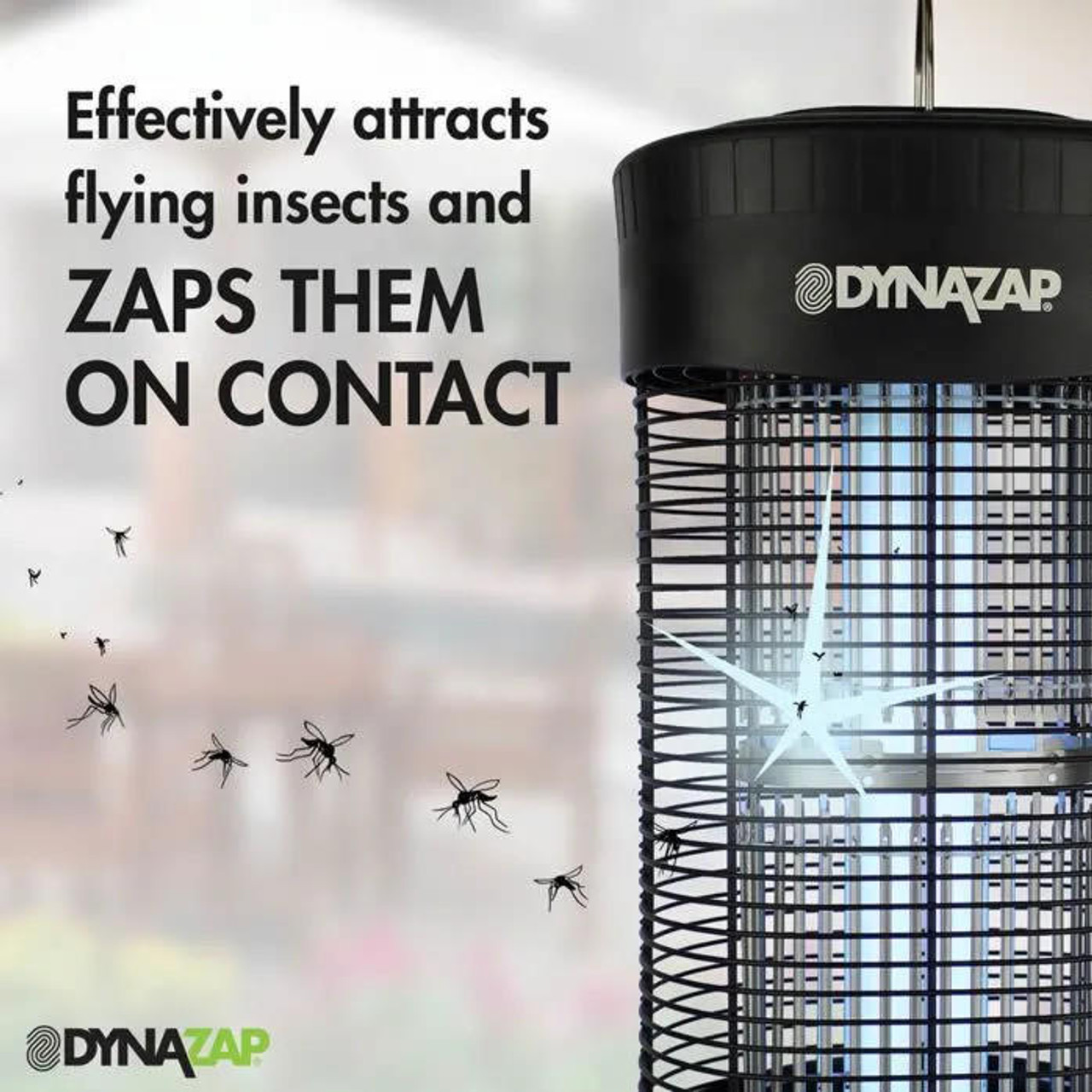 DynaTrap 1 Acre LED Insect Trap - Stylish and Effective Mosquito Protection