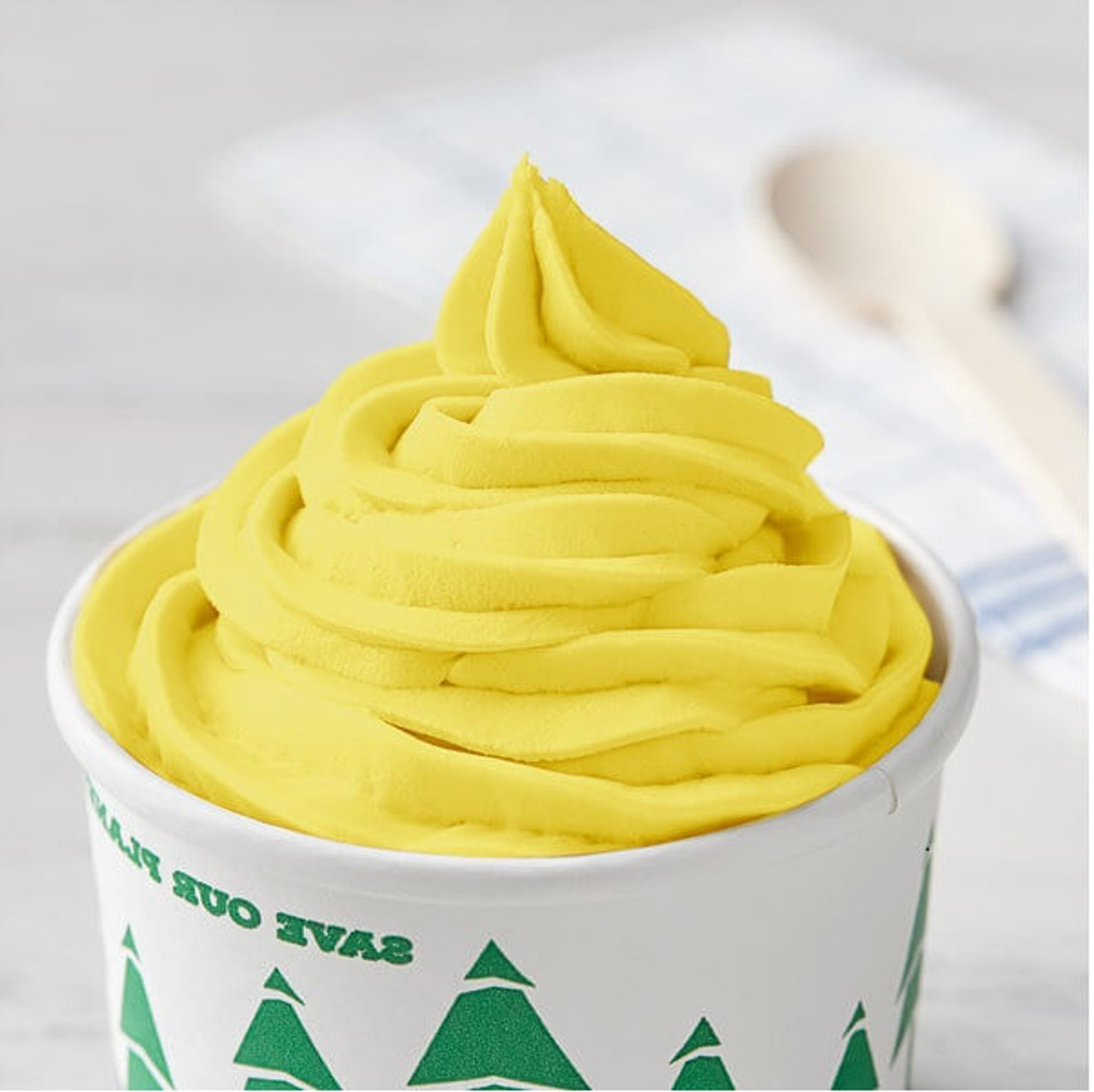 SUNKIST Sunkist Pineapple Soft Serve Mix 2 lb - Tropical & Creamy Delight | Ideal for Homemade Soft Serve Desserts (5/Case)