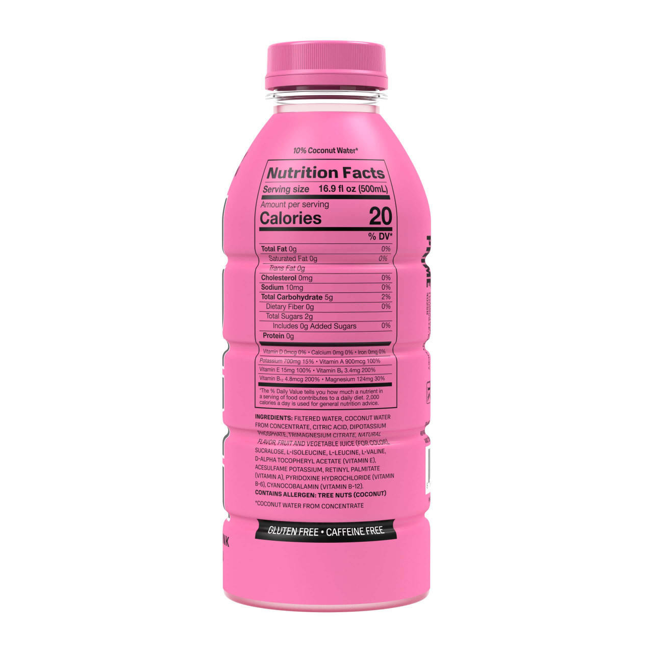 Prime Hydration Drink, Strawberry Watermelon 16.9 Fl Oz, Sports & Energy