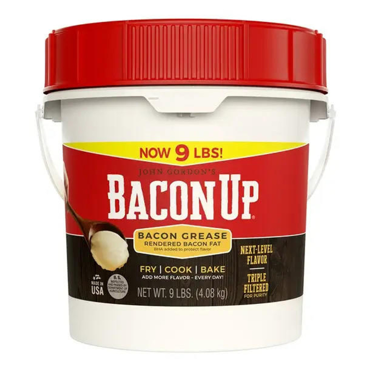 Bacon Up Bacon Grease 9lb - Savory Flavor Enhancement