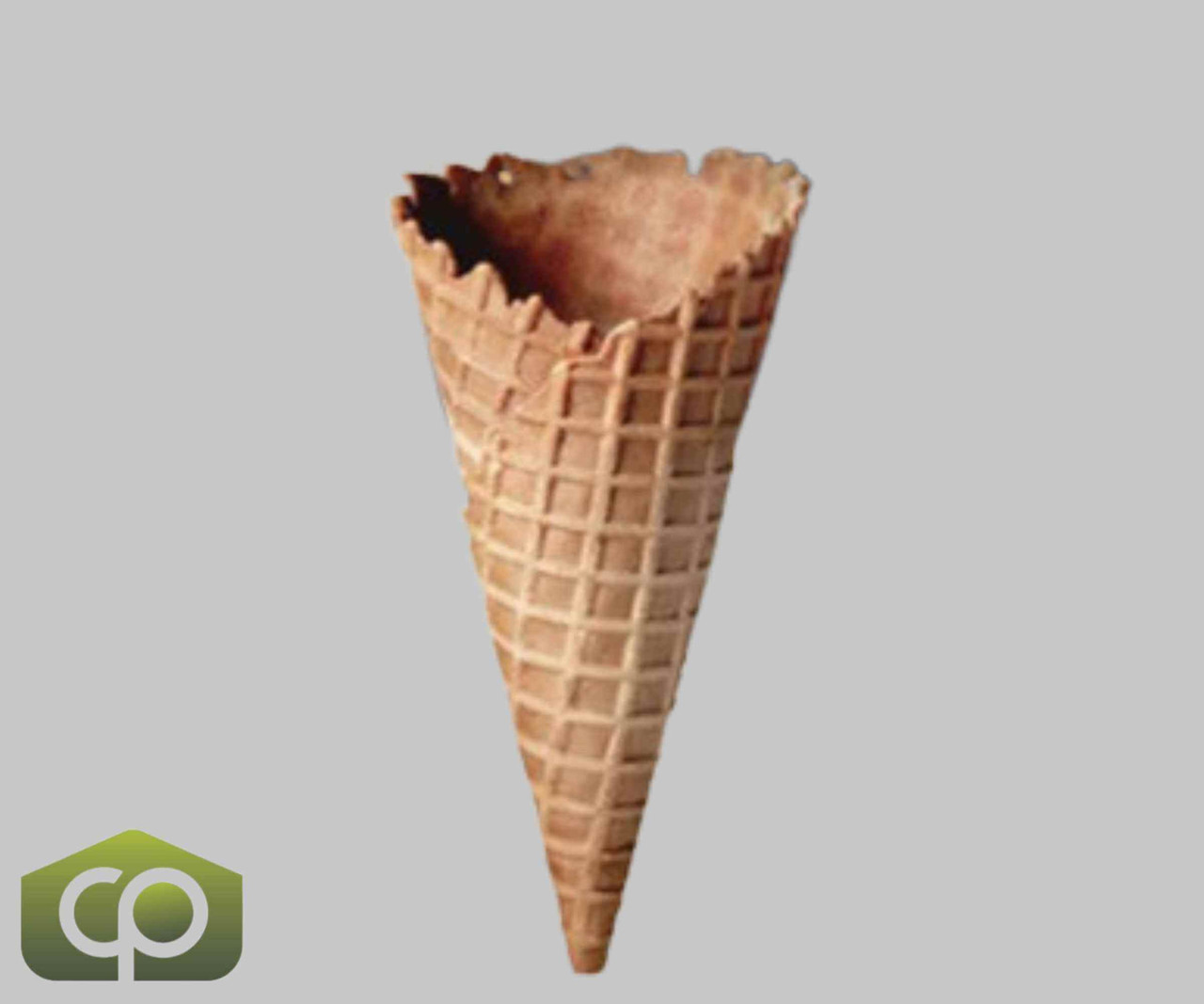 JOY Large Waffle Cone - 192/Case for Generous Ice Cream Delights