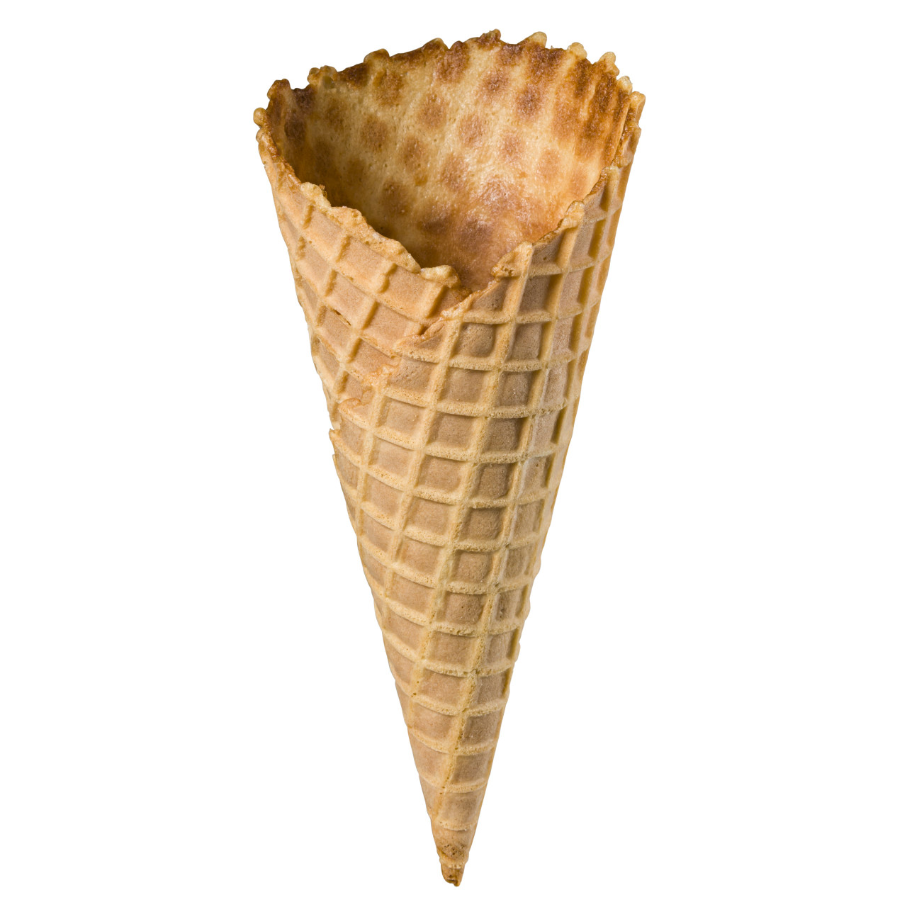 JOY Large Waffle Cone - 192/Case | 16 Case per Pallet | Generous Ice Cream Delights