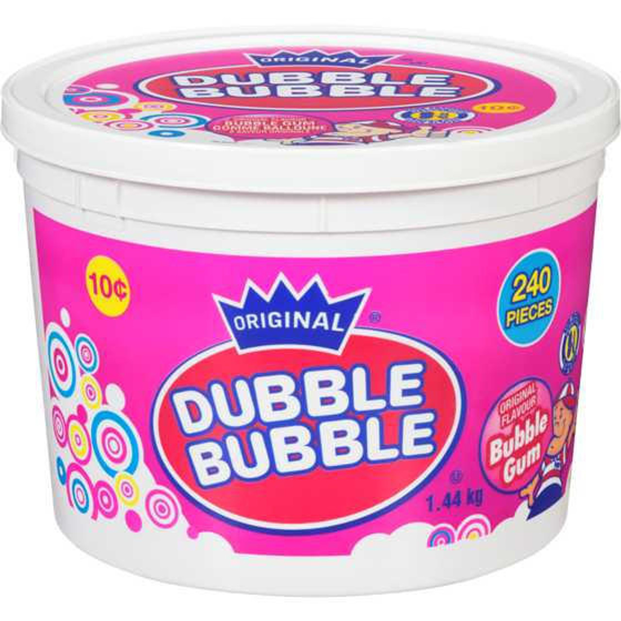 Dubble Bubble Original Pink Chewing Gum