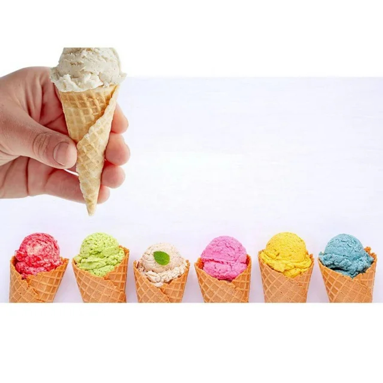 JOY #450S Sugar Cone for Sampling - 1000/Case | Perfect Bite-Sized Treats