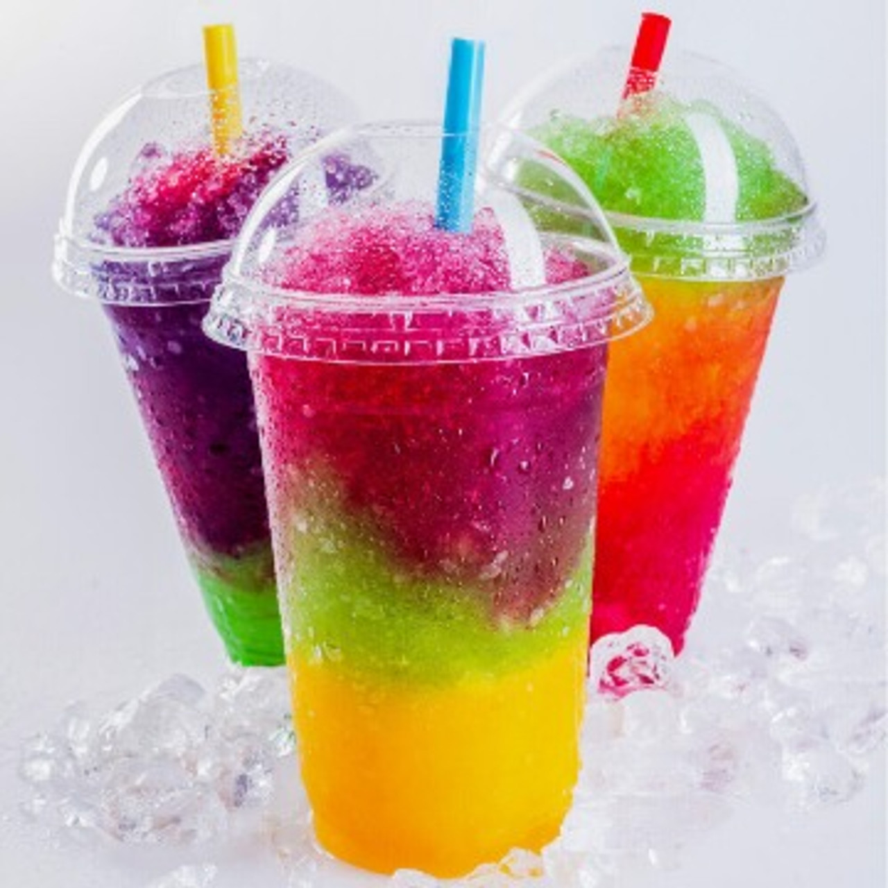 Carnival King 1 Gallon Tropical Bliss Banana Slushy 5:1 Concentrate -Chicken Pieces