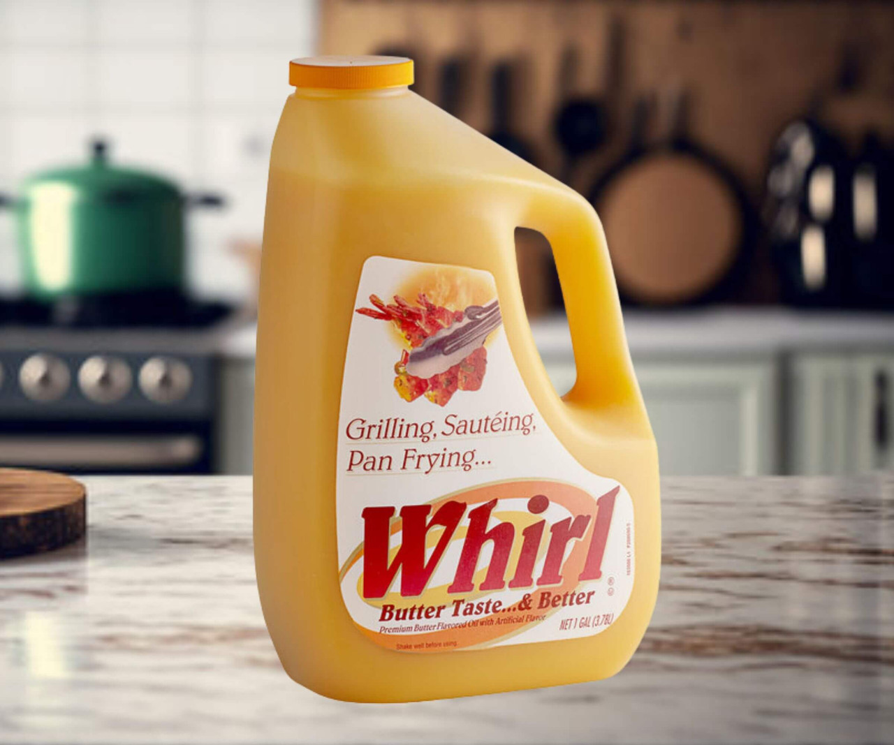 WHIRL Whirl Butter Flavored Oil Butter Substitute 1 Gallon | 8.15 lbs