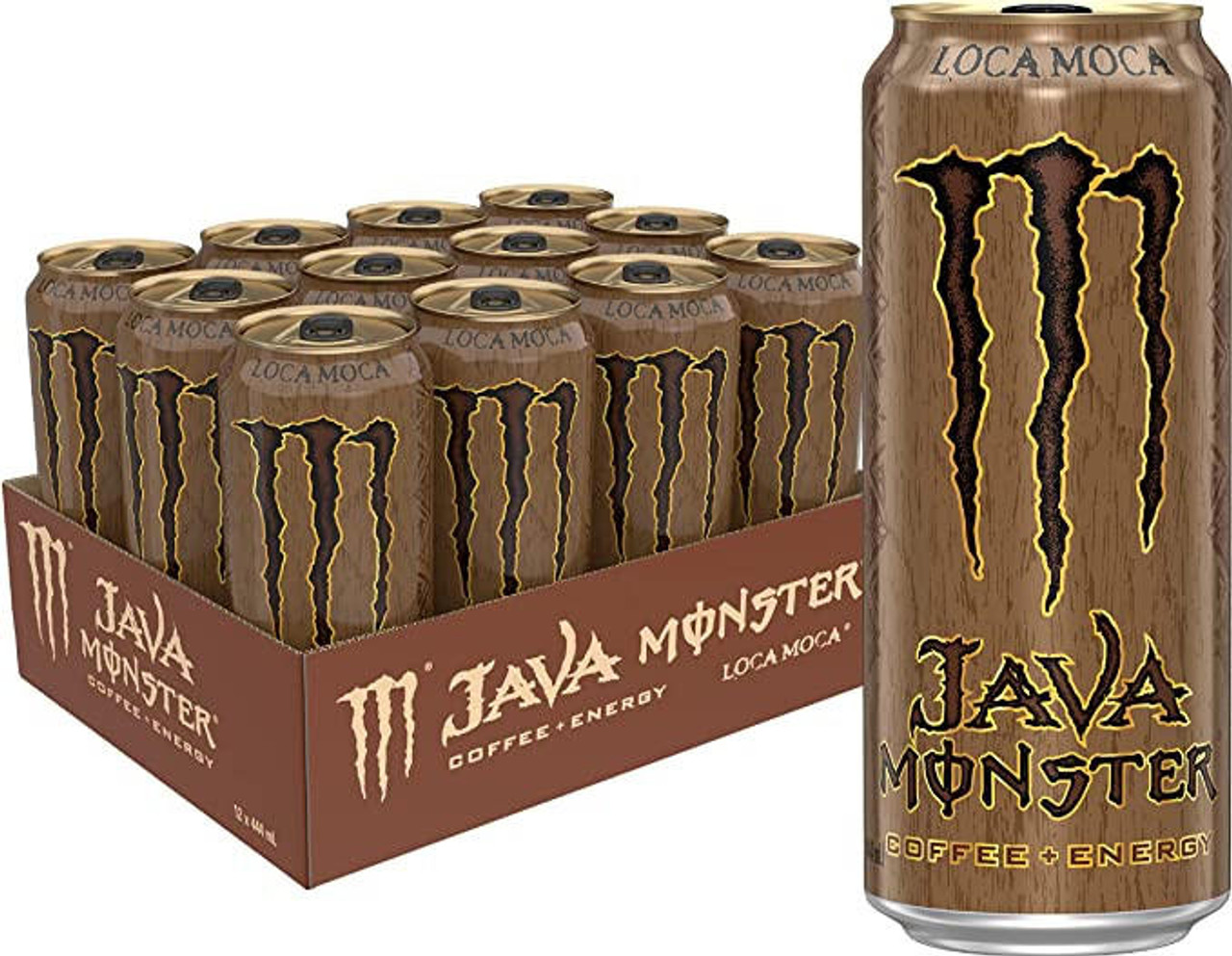 monster MONSTER ENERGY Java Loca Moca 444 ml | 11.72 lbs | 12/Case 