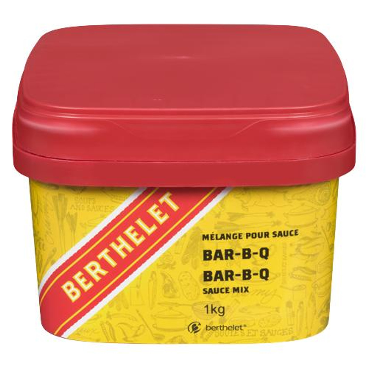  BERTHELET Sauce Mix, Bar-B-Q 1kg - Authentic and Finger-Licking Good 