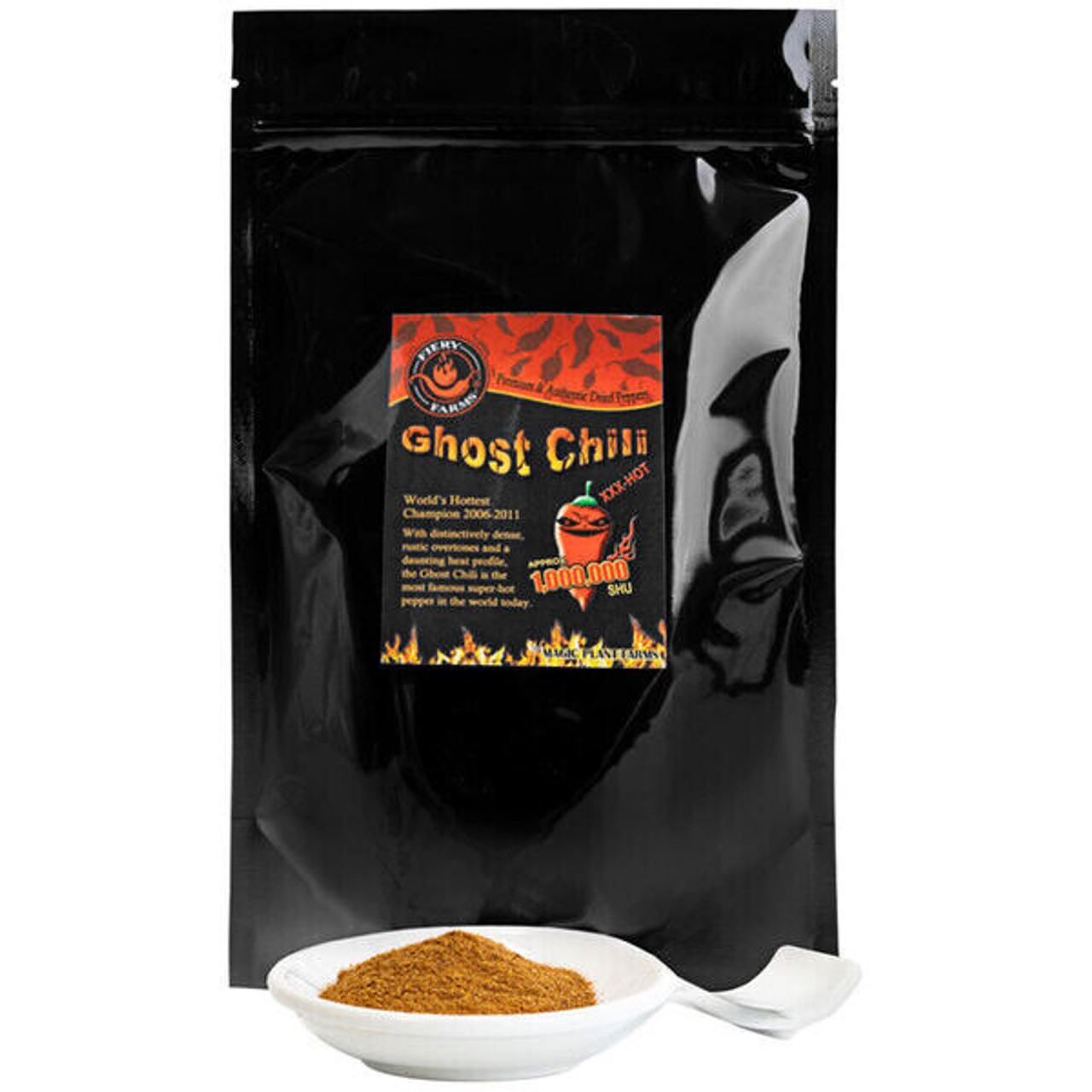 Fiery Farms Red Ghost Pepper Powder, High-Heat Spice - 2.2 Lbs/1 Kgs