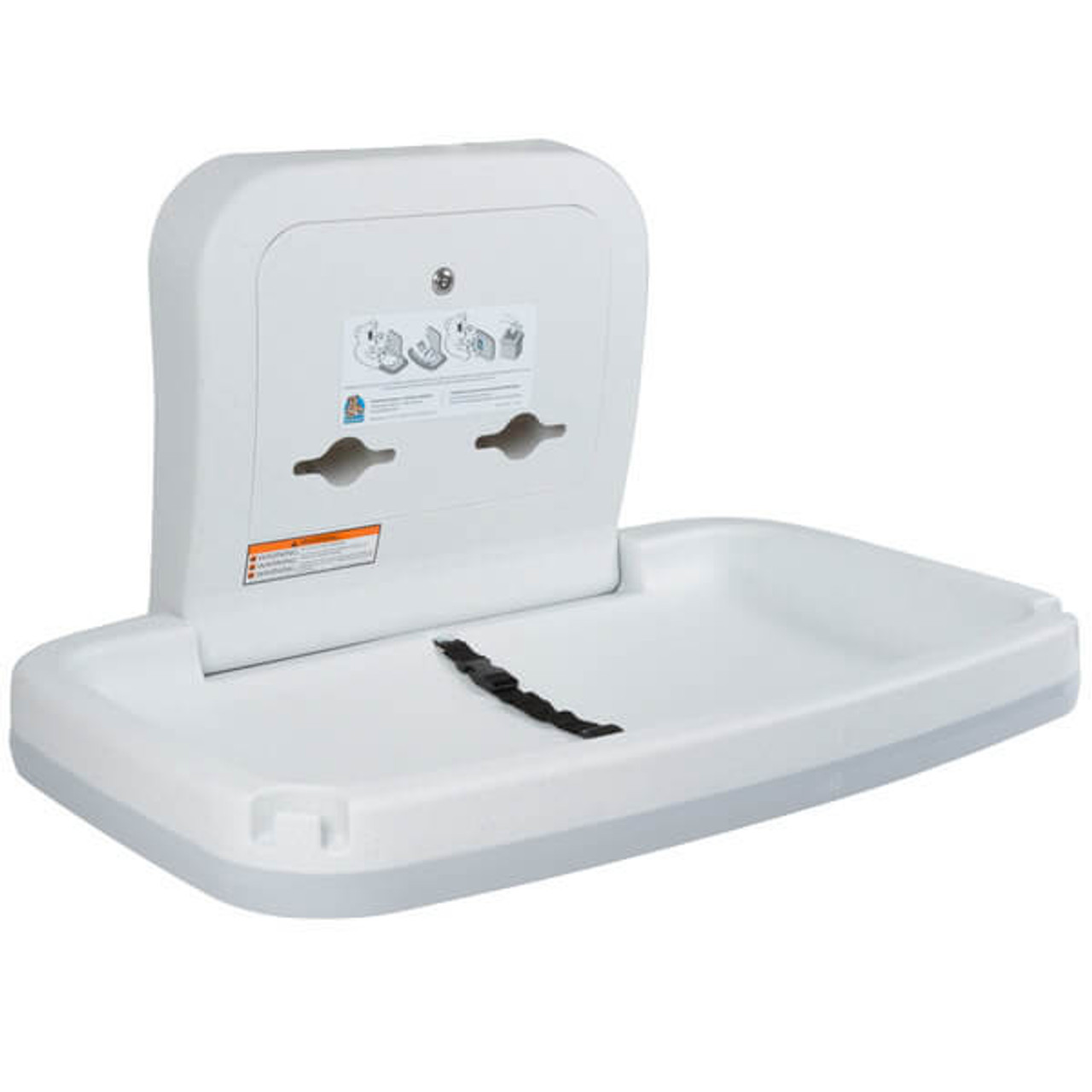 Koala Kare KB200-05 Horizontal Baby Changing Station / Table - White Granite- CHICKEN PIECES