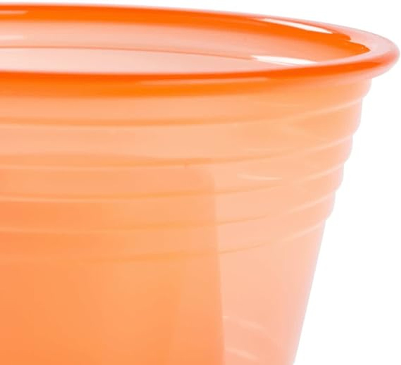 Fineline Quenchers Blaster Bomb Shot Cups / Power Bombs Neon Orange - 500/Case