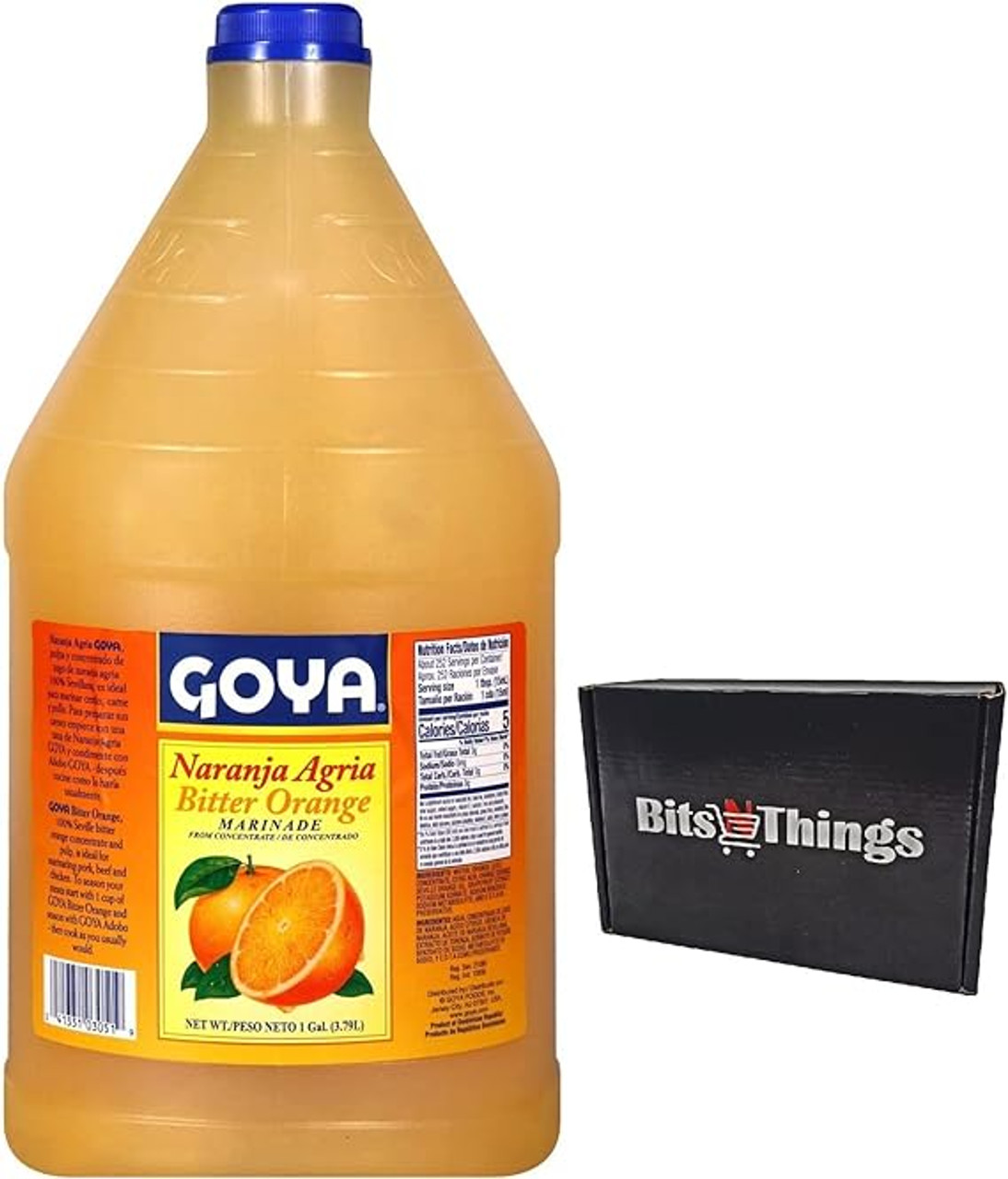 goya Goya 1 Gallon Naranja Agria (Bitter Orange) Marinade - 6/Case | Citrusy Flavors for Perfect Marinades