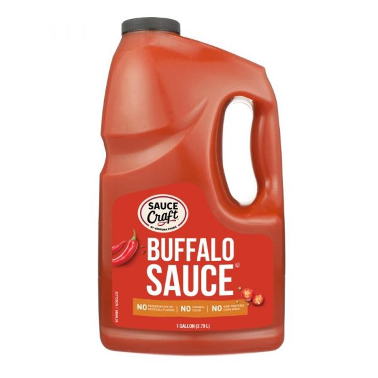 Sauce Craft Buffalo Sauce 1 Gallon - 2/Case | Bold and Spicy Flavor in Bulk