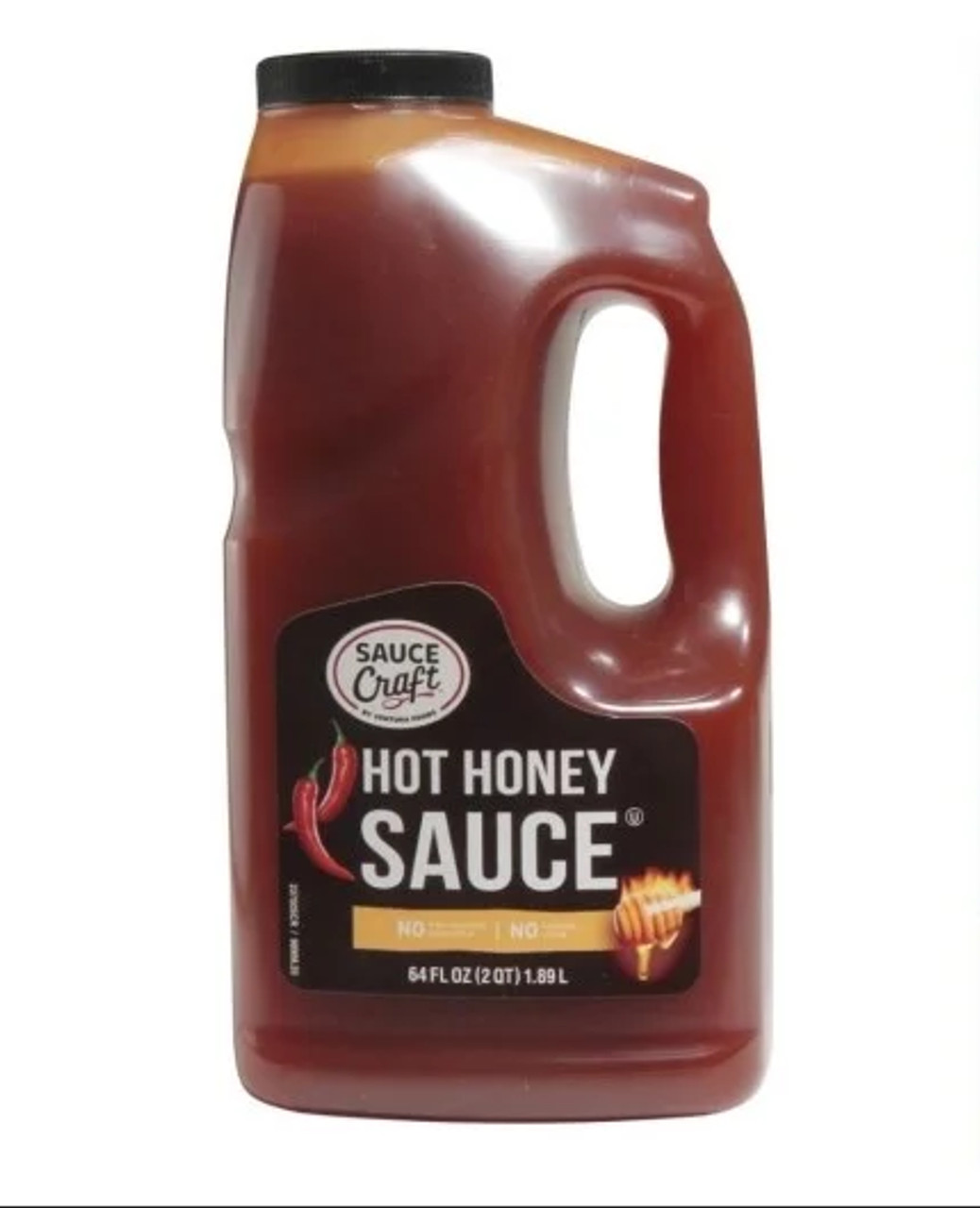 Sauce Craft Hot Honey Sauce 0.5 Gallon - 4/Case | Sweet Heat in Bulk