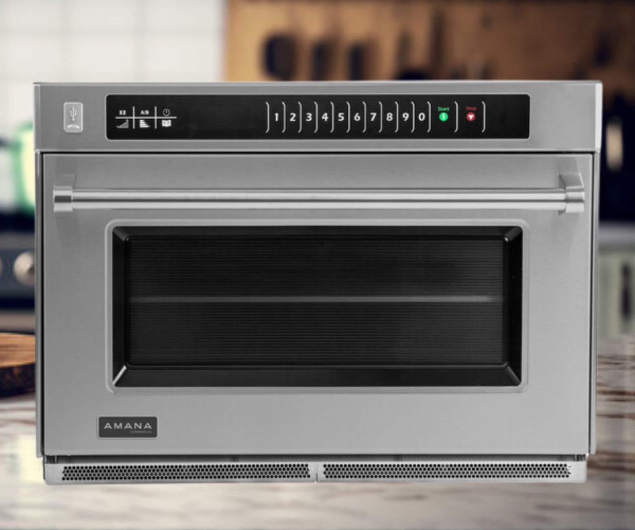 Amana Heavy-Duty Commercial Steamer Microwave Oven - 208/240V, 3500W | Ultimate Versatility for Culinary Excellence