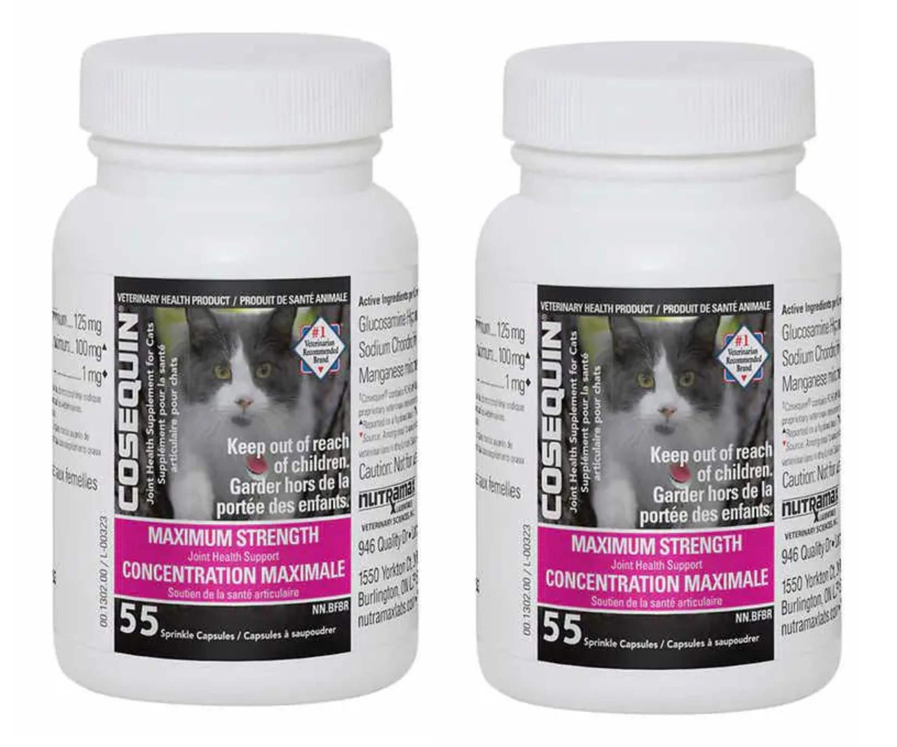 Cosequin Feline Joint Health Supplement for Cats - 3-Pack | Mobility & Comfort Support-Chicken Pieces