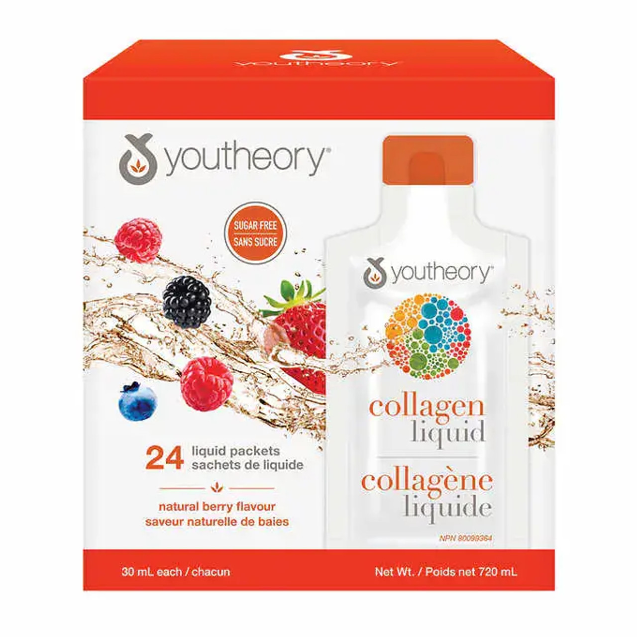 Youtheory Collagen Liquid - 24 Packets | Skin & Joint Health on the Go-Chicken Pieces