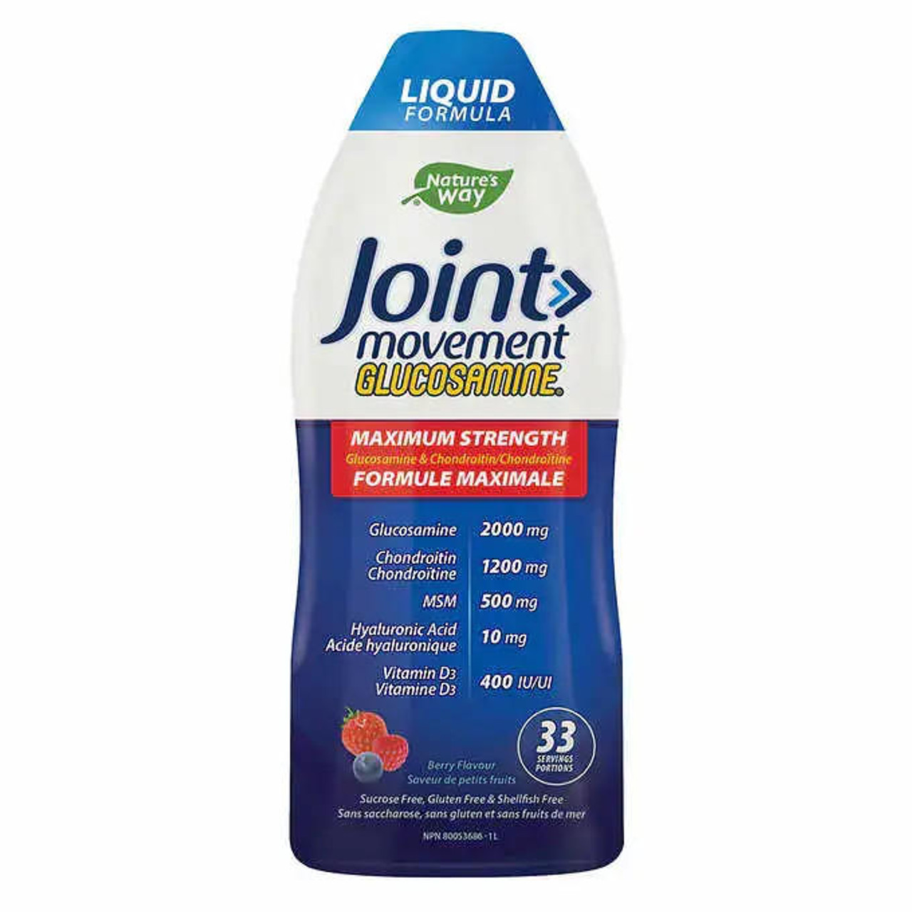  Nature’s Way Joint Movement Glucosamine, 1L | Comprehensive Joint Support 