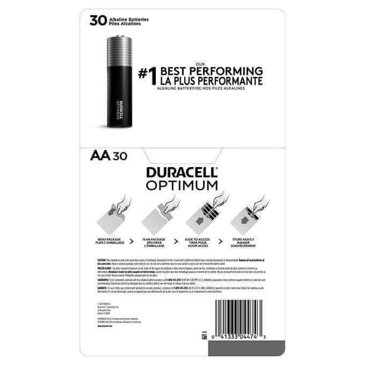 Duracell outlet optimum battery