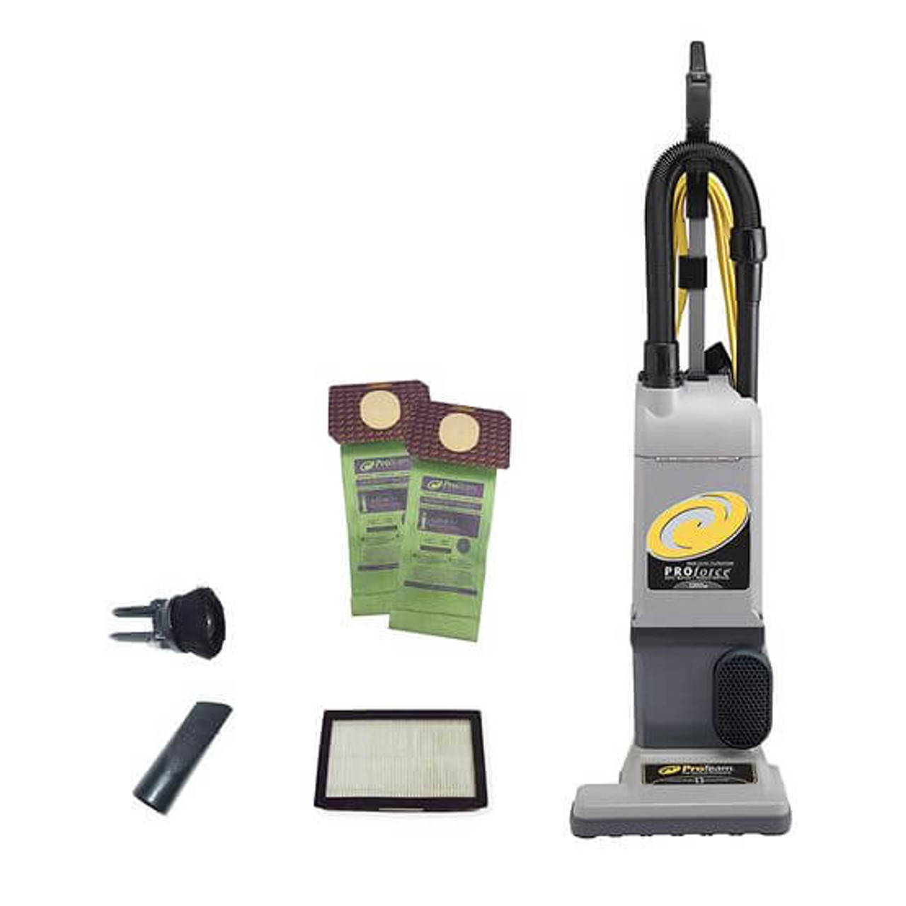ProTeam ProForce 1200XP HEPA 12" Upright Vacuum Cleaner - 120V | Professional Cleaning Performance. CHICKEN PIECES.