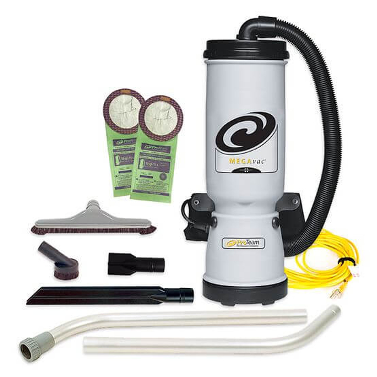 ProTeam MegaVac 10 Qt. Backpack Vacuum / Blower with Attachment Kit B | Dual Function Cleaning Power