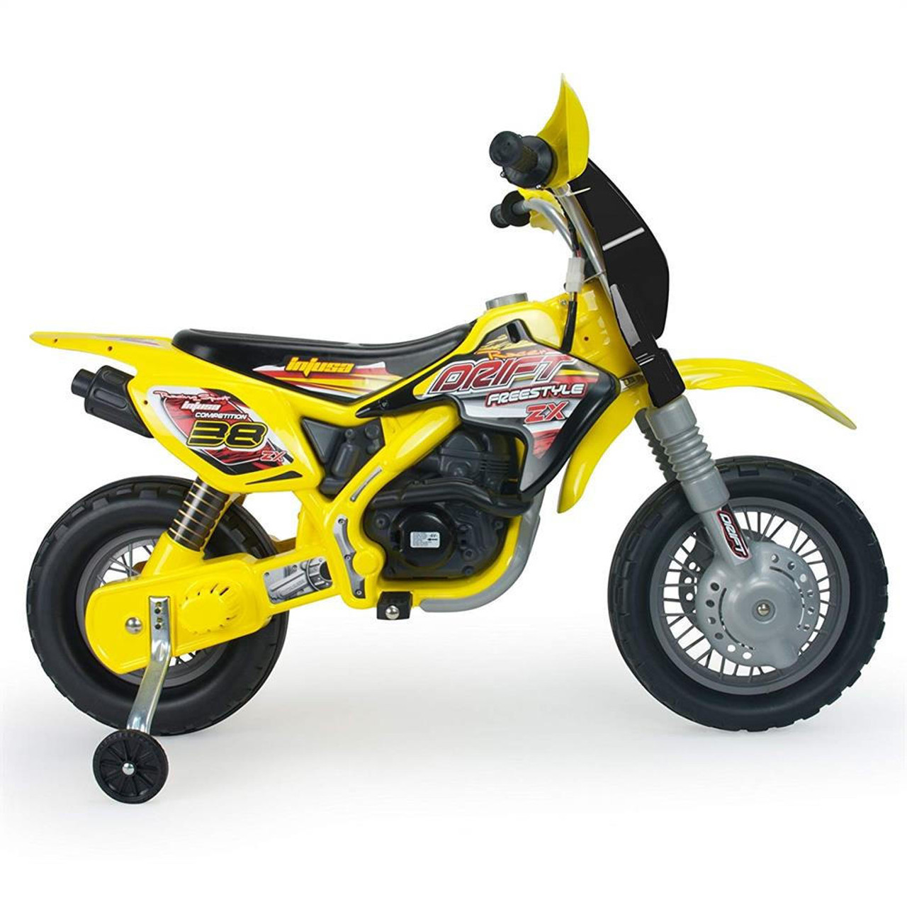  Injusa Motocross Drift Zx Kids Dirt Bike 12v 