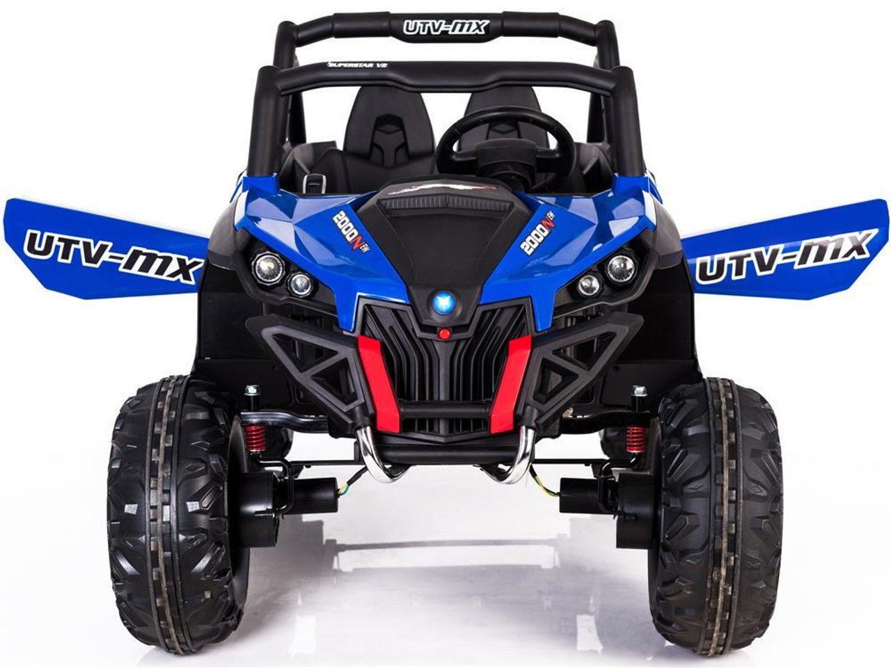 Mini Motos Mini Moto Utv 4x4 12v Blue (2.4ghz Rc) 