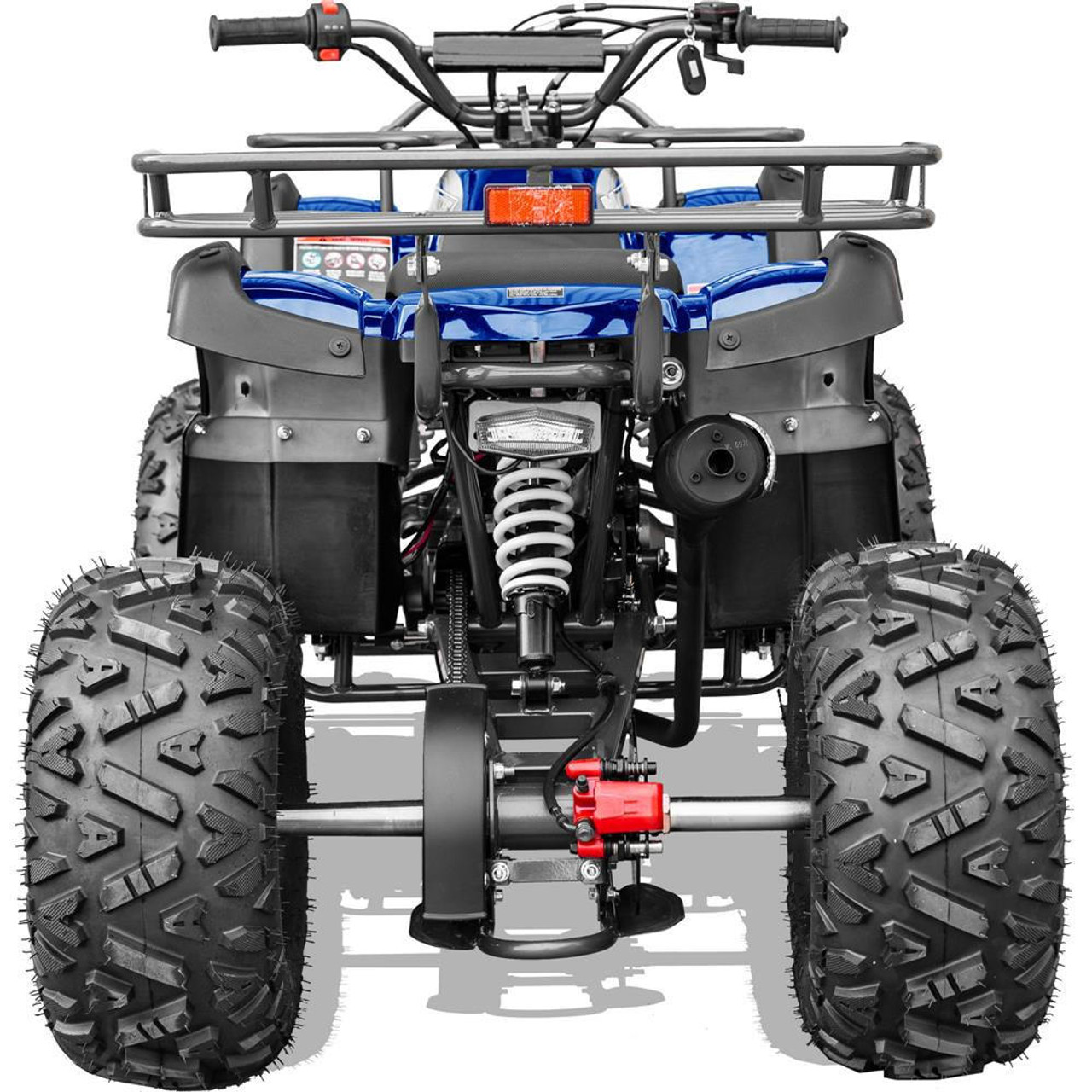  Mototec Bull 125cc 4-stroke Kids Gas Atv Blue 