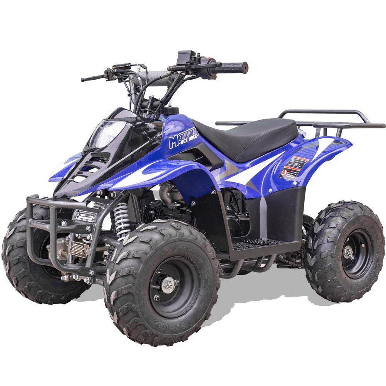  Mototec Rex 110cc 4-stroke Kids Gas Atv Blue 