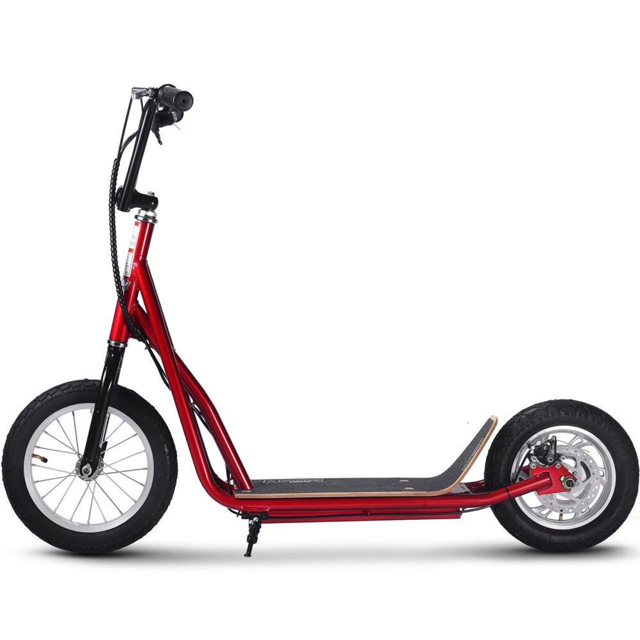  Mototec Groove 36v 350w Big Wheel Lithium Electric Scooter Red 