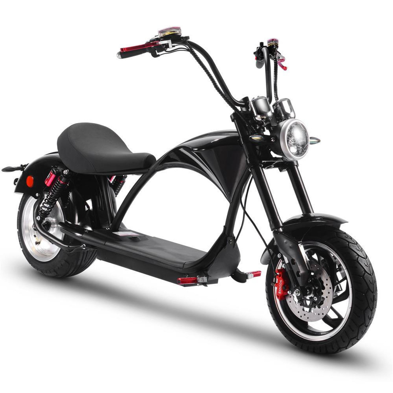 Mototec MotoTec Lowboy 60v 2500w | Elite Lithium Scooter | Striking Black Finish 