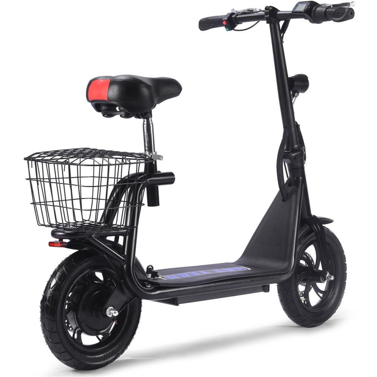  Mototec Metro 36v 500w Lithium Electric Scooter Black 