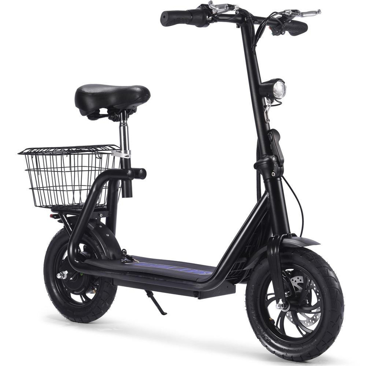  Mototec Metro 36v 500w Lithium Electric Scooter Black 