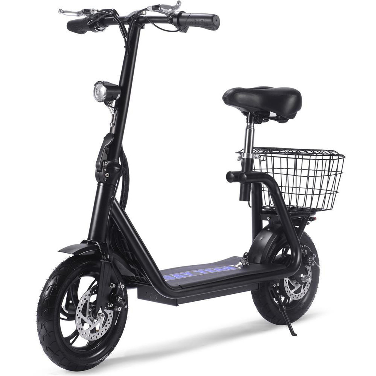  Mototec Metro 36v 500w Lithium Electric Scooter Black 