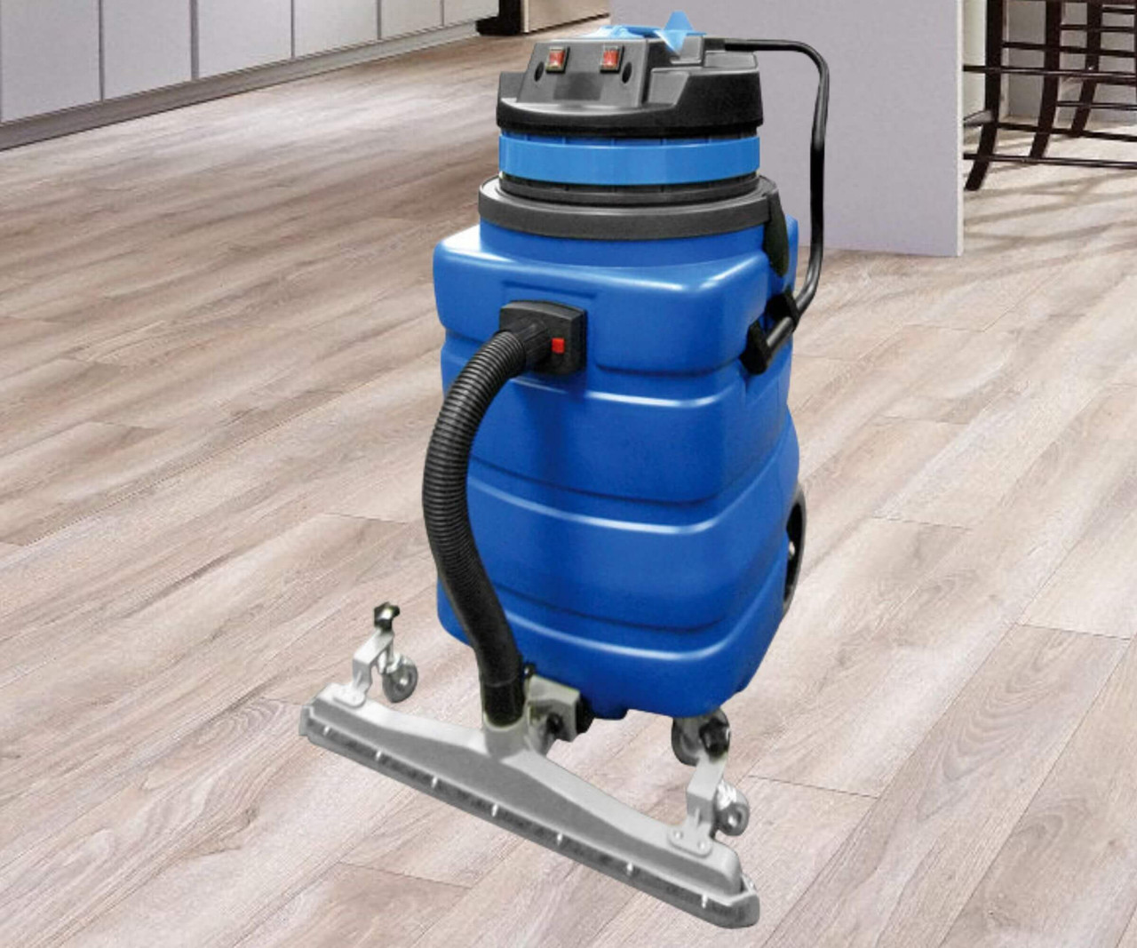 Perfect Products 23 Gallon Polyethylene Wet/Dry Vacuum with Toolkit - Ultimate Cleaning Capacity and Versatility