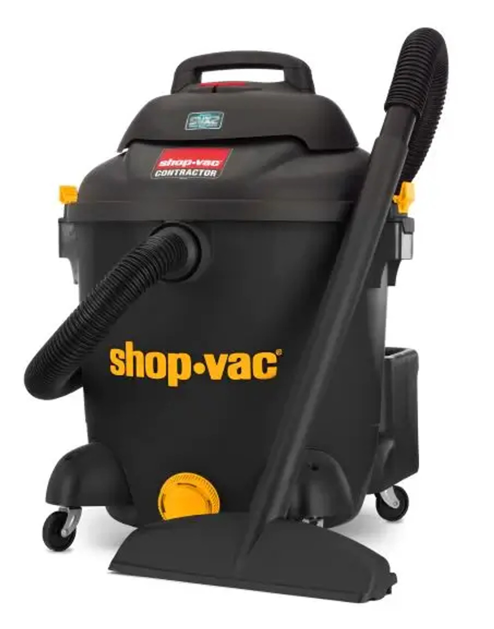 Shop-Vac 18 Gallon 6.0 Peak HP Polyethylene Wet/Dry Vacuum with Built-In Pump and Tool Kit - Powerful Cleaning with Pumping Convenience