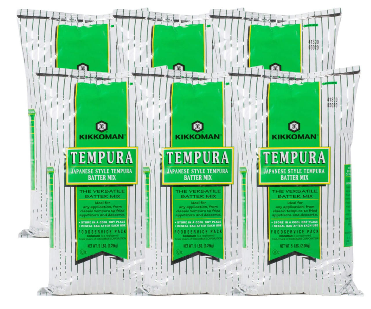 KIKKOMAN Kikkoman Japanese Style Tempura Batter Mix 5 lb. Bag - 6/Case - Crispy Perfection for Your Tempura Delights 