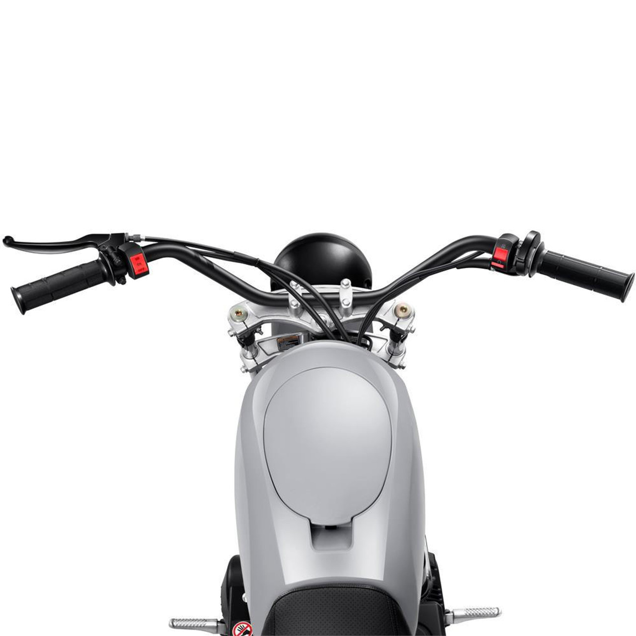  Mototec Trailcross 200cc 4-stroke Gas Mini Bike Grey 