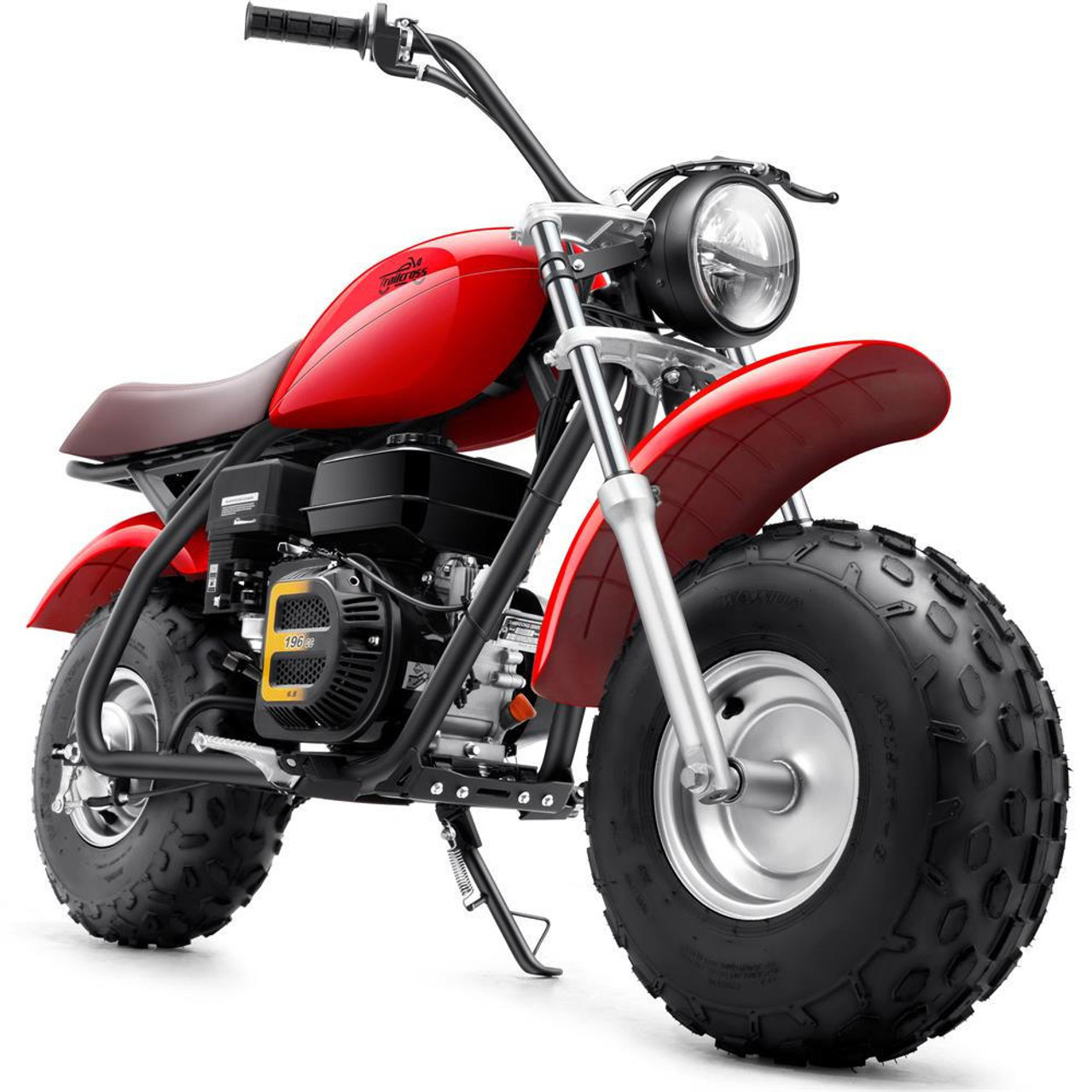  Mototec Trailcross 200cc 4-stroke Gas Mini Bike Red 