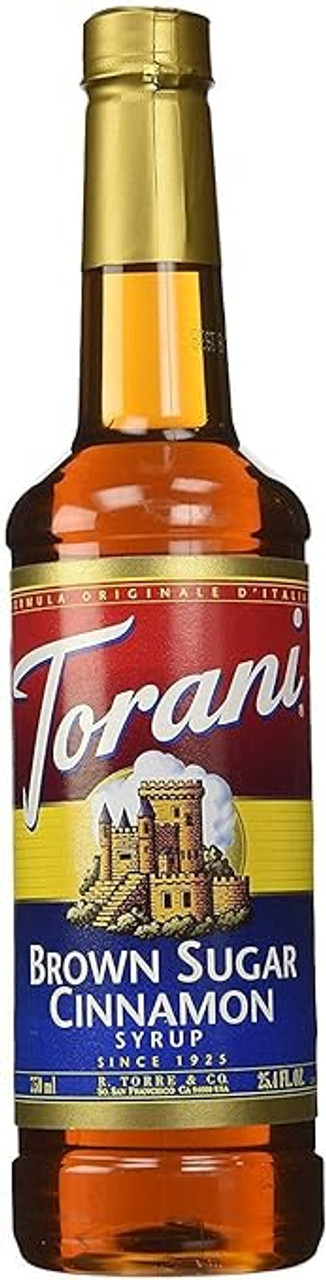 CHICKEN PIECES - Torani Brown Sugar Cinnamon Flavoring Syrup Plastic 750 mL Bonus Squeeze Pump