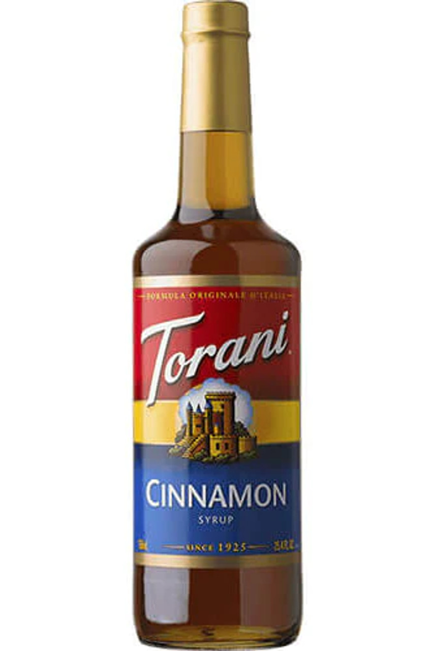 CHICKEN PIECES - Torani Cinnamon Flavoring Syrup Plastic 750 mL Bonus Squeeze Pump